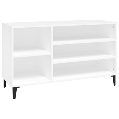 Kenkäkaappi valkoinen 102x36x60 cm tekninen puu