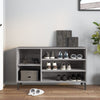 Kenkäkaappi harmaa Sonoma 102x36x60 cm tekninen puu