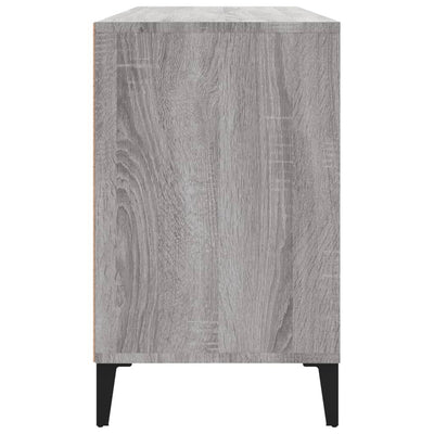 Kenkäkaappi harmaa Sonoma 102x36x60 cm tekninen puu