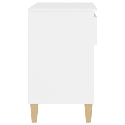 Valkoinen kenkäkaappi Agripina 70x36x60cm (puinen)