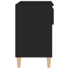 Musta kenkäkaappi Agripina 70x36x60cm (puinen)