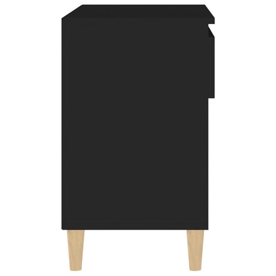 Musta kenkäkaappi Agripina 70x36x60cm (puinen)