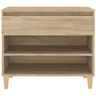 Kenkäkaappi Sonoma-tammi 70x36x60 cm tekninen puu