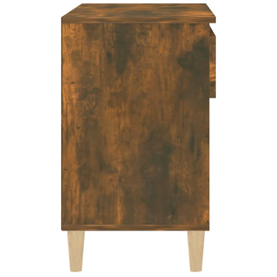 Kenkäkaappi savutammi 70x36x60 cm tekninen puu