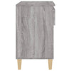 Kenkäkaappi harmaa Sonoma 70x36x60 cm tekninen puu