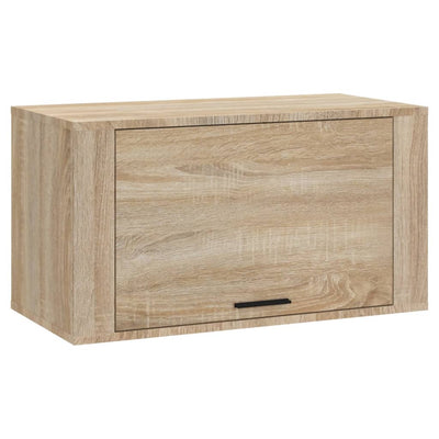 Seinäkenkäkaappi Sonoma-tammi 70x35x38 cm tekninen puu