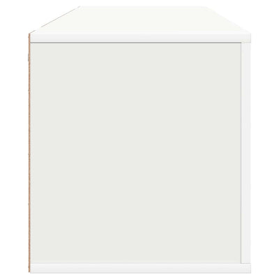 Valkoinen seinäkenkäkaappi Cirap 100x35x38cm (puinen)