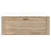Seinäkenkäkaappi Sonoma-tammi 100x35x38 cm tekninen puu