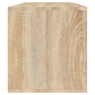 Seinäkenkäkaappi Sonoma-tammi 100x35x38 cm tekninen puu
