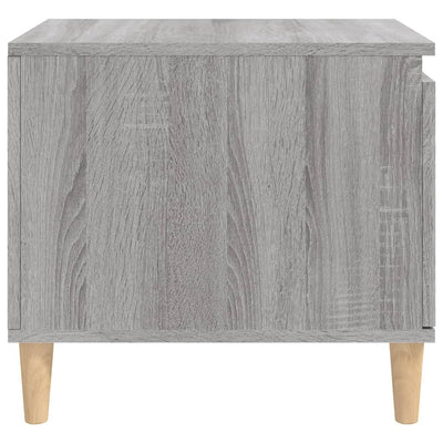 Sohvapöytä harmaa Sonoma 100x50x45 cm tekninen puu