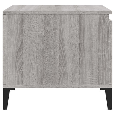 Sohvapöytä harmaa Sonoma 100x50x45 cm tekninen puu
