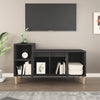 TV-taso musta 100x35x55 cm tekninen puu