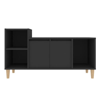 TV-taso musta 100x35x55 cm tekninen puu