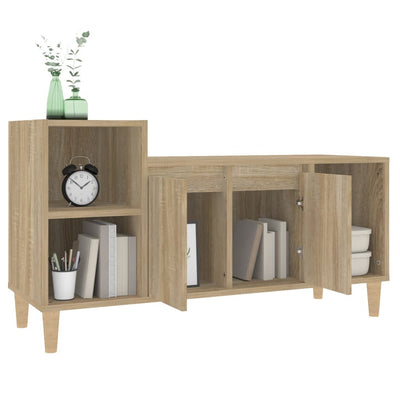 TV-taso Sonoma-tammi 100x35x55 cm tekninen puu