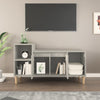 TV-taso betoninharmaa 100x35x55 cm tekninen puu