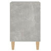 TV-taso betoninharmaa 100x35x55 cm tekninen puu
