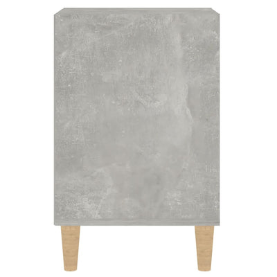 TV-taso betoninharmaa 100x35x55 cm tekninen puu