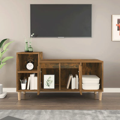 TV-taso savutammi 100x35x55 cm tekninen puu