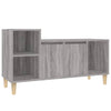 TV-taso harmaa Sonoma 100x35x55 cm tekninen puu