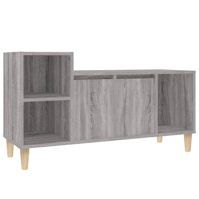 TV-taso harmaa Sonoma 100x35x55 cm tekninen puu