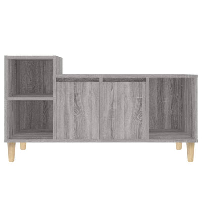 TV-taso harmaa Sonoma 100x35x55 cm tekninen puu