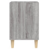 TV-taso harmaa Sonoma 100x35x55 cm tekninen puu