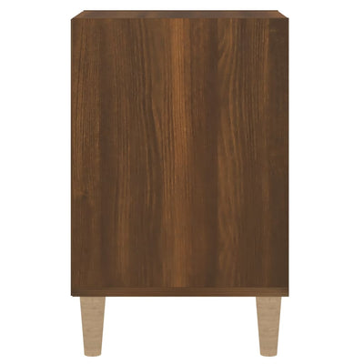 TV-taso ruskea tammi 100x35x55 cm tekninen puu