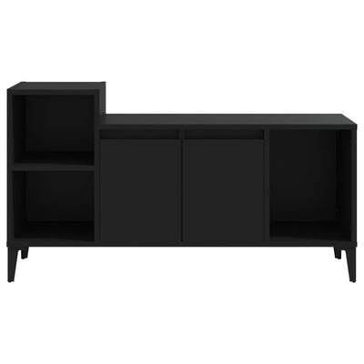 TV-taso musta 100x35x55 cm tekninen puu