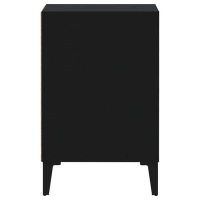 TV-taso musta 100x35x55 cm tekninen puu