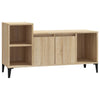 TV-taso Sonoma-tammi 100x35x55 cm tekninen puu