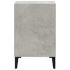 TV-taso betoninharmaa 100x35x55 cm tekninen puu