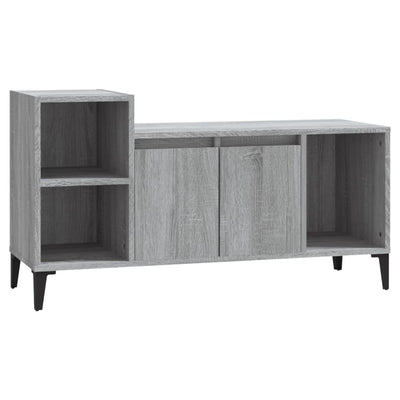 TV-taso harmaa Sonoma 100x35x55 cm tekninen puu