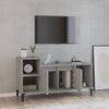 TV-taso harmaa Sonoma 100x35x55 cm tekninen puu