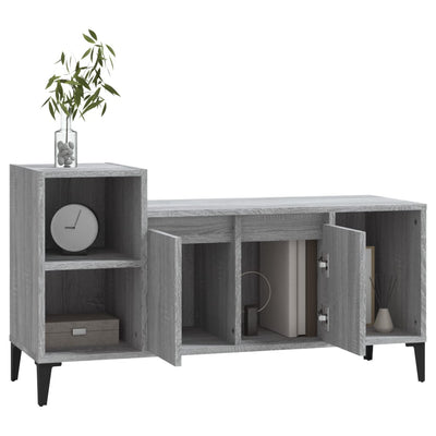 TV-taso harmaa Sonoma 100x35x55 cm tekninen puu