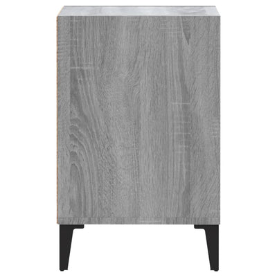 TV-taso harmaa Sonoma 100x35x55 cm tekninen puu