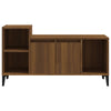 TV-taso ruskea tammi 100x35x55 cm tekninen puu