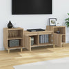TV-taso Sonoma-tammi 160x35x55 cm tekninen puu