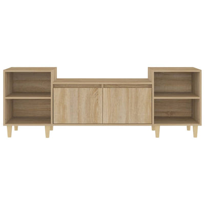 TV-taso Sonoma-tammi 160x35x55 cm tekninen puu