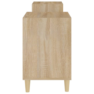 TV-taso Sonoma-tammi 160x35x55 cm tekninen puu