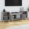TV-taso harmaa Sonoma 160x35x55 cm tekninen puu