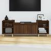TV-taso ruskea tammi 160x35x55 cm tekninen puu