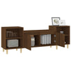 TV-taso ruskea tammi 160x35x55 cm tekninen puu