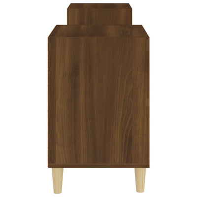 TV-taso ruskea tammi 160x35x55 cm tekninen puu