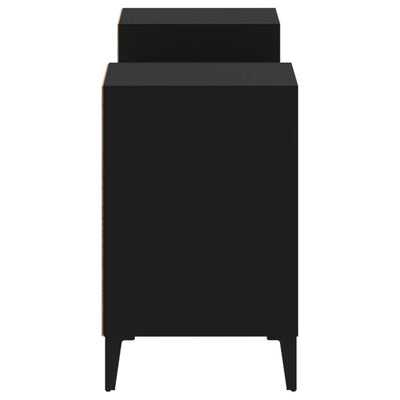 TV-taso musta 160x35x55 cm tekninen puu