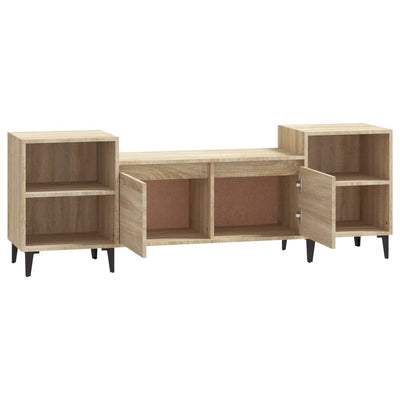 TV-taso Sonoma-tammi 160x35x55 cm tekninen puu
