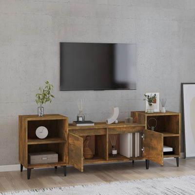 TV-taso savutammi 160x35x55 cm tekninen puu