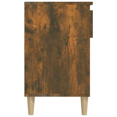 Kenkäkaappi savutammi 102x36x60 cm tekninen puu