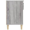 Kenkäkaappi harmaa Sonoma 102x36x60 cm tekninen puu