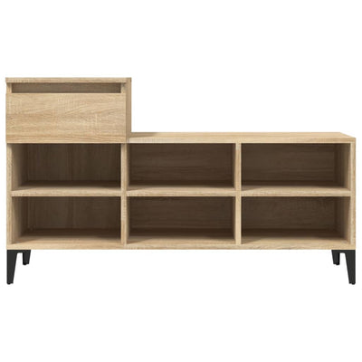 Kenkäkaappi Sonoma-tammi 102x36x60 cm tekninen puu