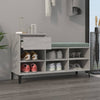Kenkäkaappi betoninharmaa 102x36x60 cm tekninen puu
